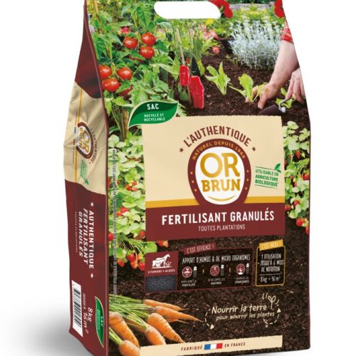 Fertilisant Granulés 8kg (Or Brun)