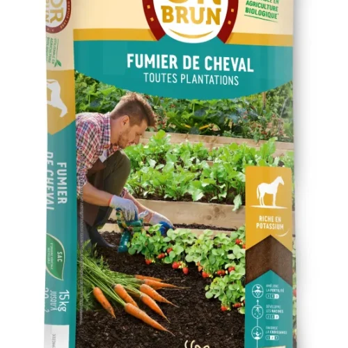 Fumier de Cheval 15Kg (Or Brun)